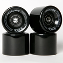 FREEDARE Skateboard Wheels 60mm 83a with Bearings and Spacers(Pack of 4)