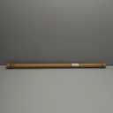 2PCS Shower Door Bottom Seal Strip, Clear PVC, 39" Length, Fits 6mm Thick Glass, Prevents Leaks & Water Damage, Easy Installation, No Adhesive Required (Clear, 39in for 1/4"(6mm) Door)