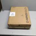 Carex Elongated Hinged Toilet Seat Riser, Adds 3.5 Inches of Height to Toilet, 300 Pound Weight Capacity, Raised Toilet Seat