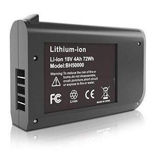 TROOX 18V 4.0AH Lithium Ion Replacement Battery for Hoover Lx Battery BH50000 302723001 BH50015 BH50010 BH50020 Cordless Stick Vacuum