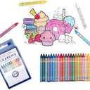 Color Swell Bulk Crayon Packs - 36 Boxes of 24 Vibrant Colored Durable Bulk Crayons of Teacher Quality for Classroom and Home