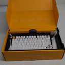 Glorious Gaming GMMK PRO 75% - Modular Mechanical Gaming Keyboard, TKL Size, 1.5kg Frame, Glorious Fox Switches, Fully Customizable, Coiled Cable, Wrist Rest, White PBT Keycaps, RGB, QWERTY - Black