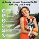 EcoBark Step in Dog Harness Reflective Soft Ultra Padded Mesh Dog Harnesses for XS  Dogs Eco-Friendly Comfort Secure Halter No Pull Adjustable Pet Vest