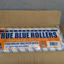 True Blue 18" Professional Paint Roller Covers, 18 Inch, Best for All Types of Painting Surfaces, Refill Bulk Pack (12, 1/2" Nap)