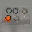 5 Pack Cover Compatible with Oura Ring Gen 4/Oura Ring Gen 3/3 Horizon, Surport Charging with Cover on, Anti-Scratch TPU Protector for Women Men (Black+Silver+Gold+Blue+Green, Size 9)