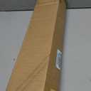 No Drill Cordless Bamboo Roman Shades, 37" W × 64" H, Highfield Teak