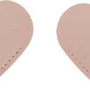 6 x 2 Pcs Leather Heart Bookmarks, Reading Accessories, Book Marks for Women Teacher Students Book Reading Lovers (Pink)