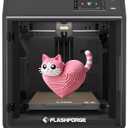 FLASHFORGE Adventurer 5M Pro 3D Printer, 600mm/s Max High-Speed 3D Printers with Auto Leveling, Dual Filtration System, Remote Monitoring, Quick Detachable Nozzle,Effective Cooling, Automatic Shutdown