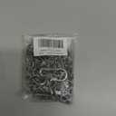 2 Pcs Safety Chains Stainless Steel Link Chains 40in x 5/64in Long Link Metal Chain Rings Light Heavy Duty Coil Chain with 4 Carabiner Clip Hooks for Hanging Pulling Towing Pet Dog Chain TXZWJZ