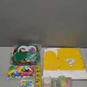 127 PCS Birthday Party Favor Supplies, Birthday Party Decorations Set Includes 50 Stickers, 15 Slap Bracelets, 10 Bracelets, 10 Button Pins, 10 Key chains, 10 Box, 10 Mask, 12 Stamp