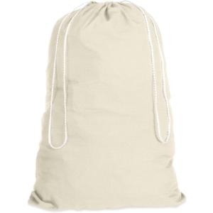 Whitmor Natural Cotton Laundry Bag