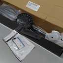 Hand Shower with Slide Bar, High Pressure 10 Setting Handheld Shower Head, Adjustable Height 24" Slide Bar, Wall Supply Elbow and 6.6ft Extra Long Shower Hose - Oil Rubbed Bronze