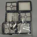 6 Pack 1866 Filters Compatible with Bissell Crosswave 3888A 1785 2210 2211 2304 2306 2551 2554 2590 2593 2596 CrossWave Cordless Max All in One Wet-Dry Vacuum Cleaner, Compare to Part # 1608684