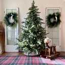Fraser Hill Farm 6.5-Ft. Foxtail Pine Artificial Christmas Tree, Lights