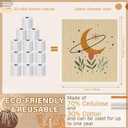 Cunhill 9 Pcs Swedish Kitchen Dishcloths Absorbent Swedish Dish Towels Blossoms Flower Soft Reusable Towels Cleaning Sponge Cloth Quick Drying Kitchen Dish Rags(Bohemian)