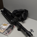 Reinforced Wig Stand Tripod 59" Heavy Duty Adjustable Mannequin Head Stand Tripod for Styling Cosmetology Hairdressing Training, Wig Head Stand Holder Set with Wig Caps, Comb T-Pins, Hair Clips, Headband