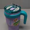 Reduce 14 Oz Coldee Kids Tumbler with Lid and Straw - Coldee Insulated Travel Mug - Spill-Proof, Sweatproof Stainless Steel, BPA-Free - Includes Handle, Reusable Silicone Straw