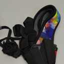 USA Gear DSLR Camera Strap Chest Harness with Quick Release Buckles, Geometric Neoprene Pattern and Accessory Pockets - Compatible with Canon, Nikon, Sony Point and Shoot and Mirrorless Cameras 