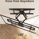 Mounting Dream TV Wall Mounts Bracket for Most 42-84 Inch TVs, UL Listed Premium TV Mount Full Motion with Articulating Arms, Max VESA 600x400mm and 100LBS, Fits 16", 18", 24" Studs, MD2296-24K