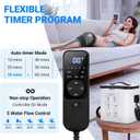 Ice Machine for Knee After Surgery - Programmable Timer Cold Therapy Machine, Portable, Quiet Pump, 12H Cooling, Knee Replacement Recovery System, Cryotherapy Pain Relief & Swelling, Compression Pad