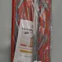 14 inch Drawer Slides 4 Pairs (8pcs) 3 fold Full Extension Side Mount Cabinet Drawer Glides 14" Black Cabinet Rails for Dresser, Cabinet, Kitchen,Trash Can, Wardrobe 100 LB Capacity