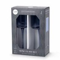 Wine Glasses Set of 2-Birthday/Father's Day Gifts,14oz Unbreakable Unique Wine Glass Ideal Gift