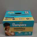 Pampers Swaddlers Diapers, Size 0 (up to 10 lbs), 84 Count, Absorbent, Keeps Baby Dry and Comfortable, Skin Safe Disposable Baby Diaper) (Newborn)