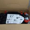 ROBLOCK Durable Mechanic Stool Chair With Wheels, Heavy Duty Garage Shop Rolling Seat, Car Detailing Creeper With Tool Tray for Workshop, Auto Repair Shop and Home