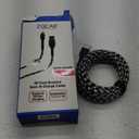 Zgear 2 PCS Adaptive Fast Charger Wall Charger, 10 Foot Braided Sync