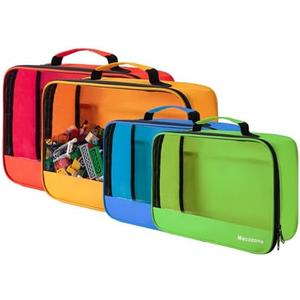 Toys Storage Bag, Classic Bricks Building Set Storage Bag, Toy Organizer Bags for Building Toys, Puzzles, Small Large Size
