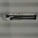 QINGYUN 2 Pack Spring Tension Curtain Rod 8 to 12.5 Inch, DIY Mini Curtain Rods No Drill for Slim Window Cupboard Closet Sidelights, Black