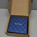 Elegant Women's Watch - Red/Green Dial Leather Strap Rose Gold Case, Quartz Analog Dress Watch, Waterproof Fashion Ladies Wristwatch Gift for Women RW0209S