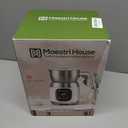 Maestri House Milk Frother, Variable Temp and Froth Thickness DualFro 600 Milk Frother Steamer, 21OZ Smart Touch Control Milk Warmer, Dishwasher Safe, Memory Function for Latte&Hot Chocolate (White)