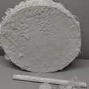 Jenaai 16" Round Blank Piata with Stick, Blindfold and Confetti for Adults and Kids' Birthday Parties(White)