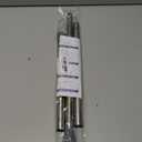 Silver Tension Curtain Rod for Windows 28 to 48 Inch,7/8"Small Shower Curtain Rod for Bathroom,Pressure Spring Tension Curtain Rod No Drilling for Closet Doorway Kitchen