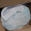 Sweetcrispy Memory Foam Mattress Topper Full, 3 Inch Thick Gel Infused Cooling Toppers Pad for Full Size Bed, Sleeper Sofa, RV, Camper, CertiPUR US Certified, Ventilated and Breathable, Blue