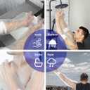 Sosation 50 Pcs Waterproof Arm Cast Cover for Shower Bath, Arm Cast Sleeve Protector, Adult Long Cast Bandage Protector Bag Covers for Shower Broken Wound Wrists Elbow(35.4 Inch)