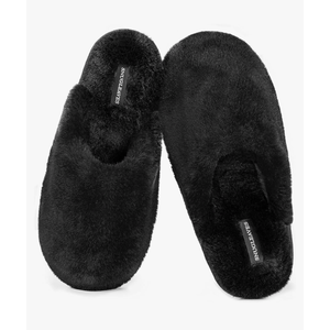 Snug Leaves Women's Fuzzy Scuff Slippers Soft Comfy Memory Foam Non-slip Indoor House Shoes, Size 7-8