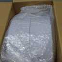 bUCLA 100PCS White Plastic Plates-10.25inch Disposable Dinner Plates-Premium Party&Wedding Plates