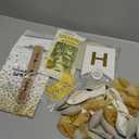 Golden Birthday Party Decorations, Gold Party Decorations, White and Gold Balloons Happy Birthday Banner Tablecloth Fringe Curtain Paper Pom Poms Kids Women Men Girls Boys Birthday Golden Bday Decor