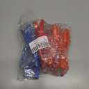 2 x 6 Pcs Crawfish Peeler, Sturdy and Practical Crayfish Shelling Device, Convenient and Smart Seafood Sheller Tool for Families and Restaurants (6, Blue/Orange/Red)