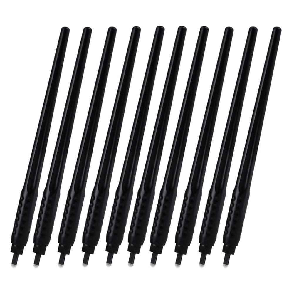 Disposable Microblades Pen, U18,10 Pack, 0.18mm (18u) For Eyebrow Makeup Microblading Supplies
