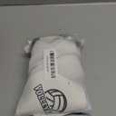 6 Pcs Volleyball Accessories, Include Volleyball Knee Pads Arm Sleeves Drawstring Bag Softball Headbands Volleyball Protection Equipment Gifts for Women Teens Girls Boys Training (Small, White)