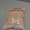 SHAPERX Women's Fajas Colombianas Shapewear Postpartum Tummy Control Body Shaper Butt Lifter Bodysuit (XL, Beige)
