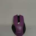 acer Wireless Mouse for Laptop, 2.4GHz Computer Mouse 3 Adjustable DPI Office Cordless USB Mice with USBA Receiver, 6 Buttons, 1600 DPI, Medium to Large Sized Hands (Purple)