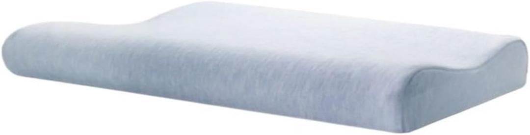 Memory Foam Pillow Neck Thin Pillow for Pillow(50x30cm Blue)