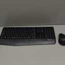 Logitech MK345 Full Size Wireless Keyboard and Mouse Combo - Black