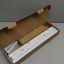 IFELS Heavy Duty Curtain Rods for Windows 48 to 84 Inch, 1 Inch Adjustable White Curtain Rod Set with Easy Installation and Modern Design (A1,White,30-90")