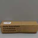 Dual-Voltage Curling Iron: 110V-240V 2 Inch Ceramic Wide Barrel 2-in-1 Curling Iron for Armpit to Mid Back Length Hair - Europe Travel for Loose Waves with Clamp