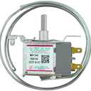 WPF-34E WPF34E Temperature Control Thermostat, 2-Pins Sensor Probe Refrigerator Thermostat, fit for Hisense Refrigerator Parts WPF34E 1806104, Freezer Temperature Control